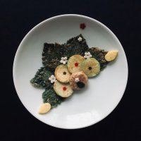 김희종작가 식구기 원형 굽접시 디너접시 3 sizes (소/중/대)