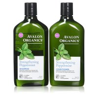 Avalon Strengthening Peppermint Shampoo & Conditioner 아발론 페퍼민트 샴푸 컨디셔너 세트 325mL