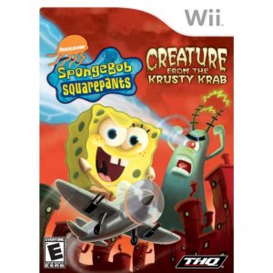 Wii 보글보글 스폰지 밥 좌충우돌 대모험 북미판 SpongeBob