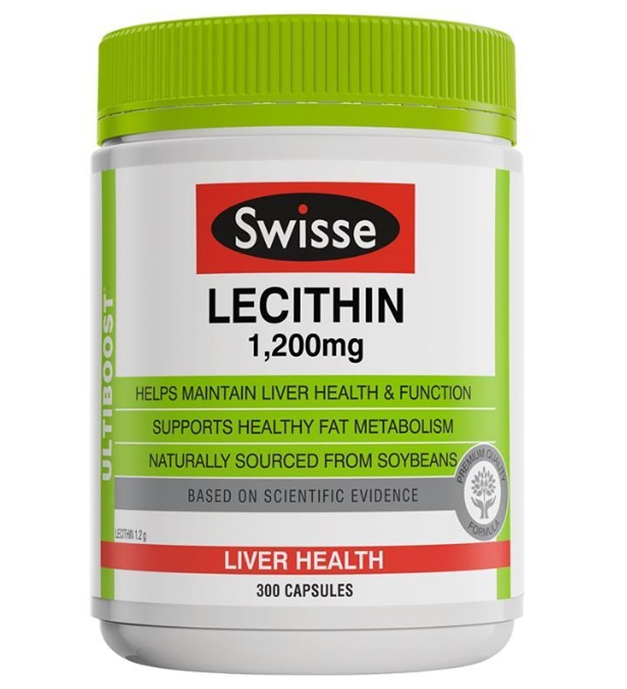 Swisse Lecithin <b>스위스 레시틴</b> 1200mg 300캡슐
