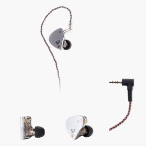 펀디안 하이브리드 분리형 이어폰/파우치 포함/DD+BA 하이브리드