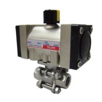 엑츄에이터 밸브 (TX350-3PCS 시리즈)Air Operating Ball Valve(Full Bore)