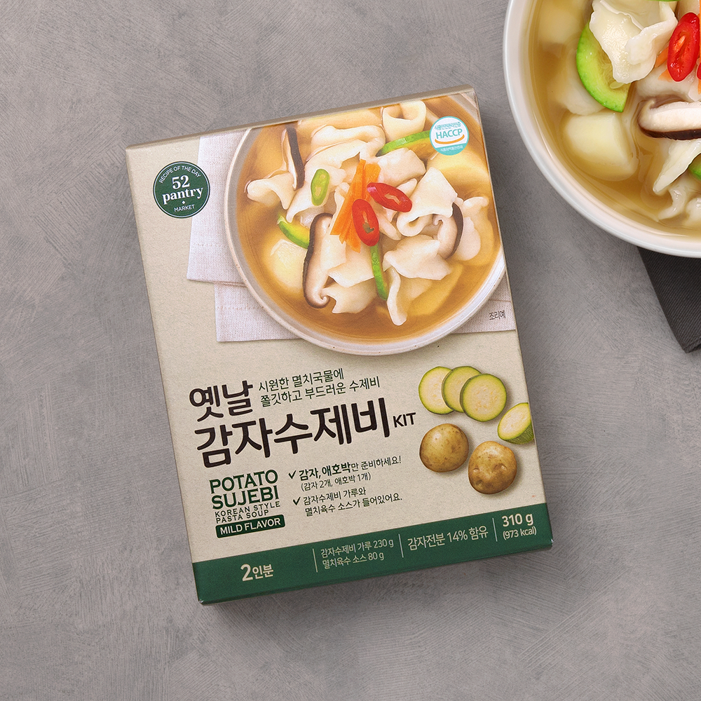 [박스구매할인] 옛날감자수제비 KIT X 10개입