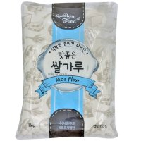 새롬푸드 맛좋은 쌀가루 1kg 세롬 파우더 가루