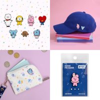 BT21스윙 핀 뱃지 귀여운 캐릭터 굿즈 가방 부착 브로치