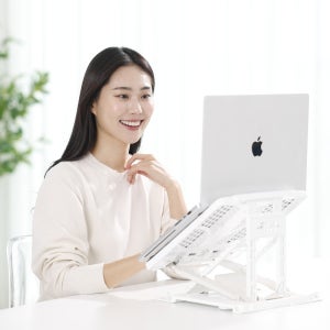 반디스탠드 프리미엄 노트북 맥북 태블릿 거치대 견고하고 가벼운 접이식 높이 각도 조절
