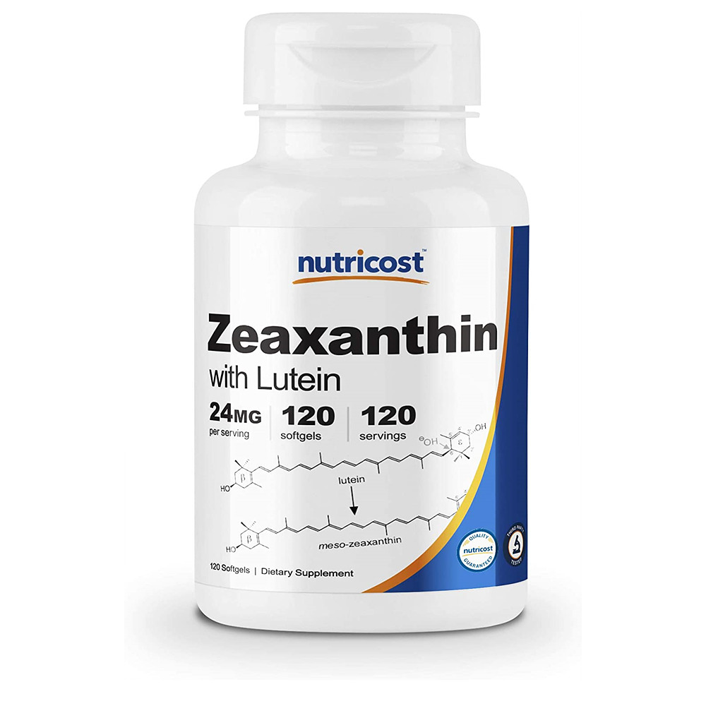 Nutricost 뉴트리코스트 <b>지아잔틴 위드 루테인</b> 20mg 120 개