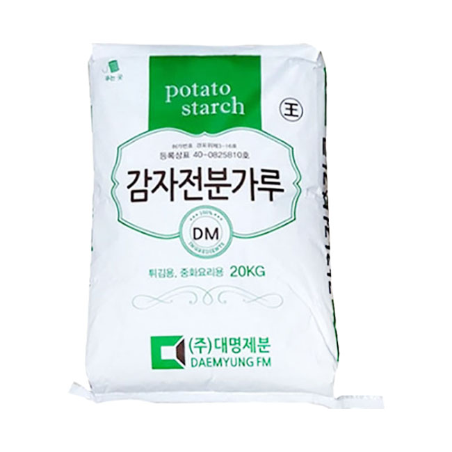 대명제분 감자전분가루 왕 20kg (튀김용,중화요리용)