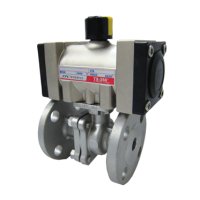 엑츄에이터 밸브(TX350-Flange 시리즈)Double Acting 2-WAY Ball Valve