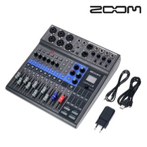 ZOOM LiveTrak L-8 디지털 믹서 레코더 팟캐스트 장비