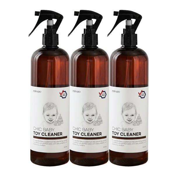 먹을 수 있는 재료로만든 l 페르바도 무알콜 토이클리너 칙베이비 500ml 3개
