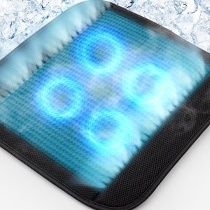 어디서든 사용 가능 USB 4팬 매쉬 쿨링 스마트 방석 2종