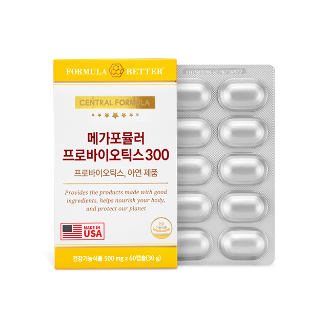 [<b>센트럴포뮬러</b>] 메가포뮬러 캡슐유산균 60캡슐 1개