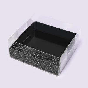 디저트 포장 애그 타르트박스(PET/BNW) [50set]