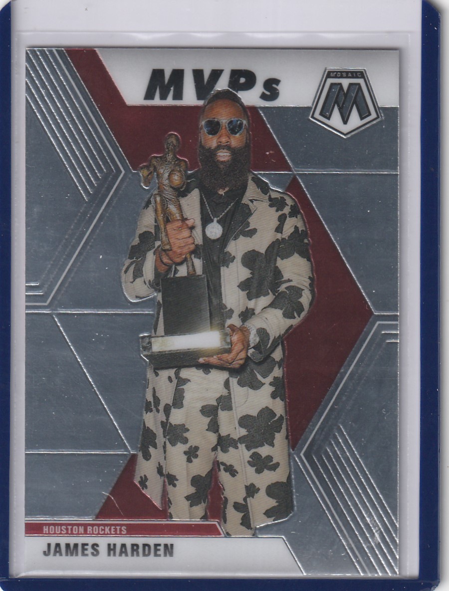 2019-20 Mosaic 제임스하든 MVP NBA 농구 카드