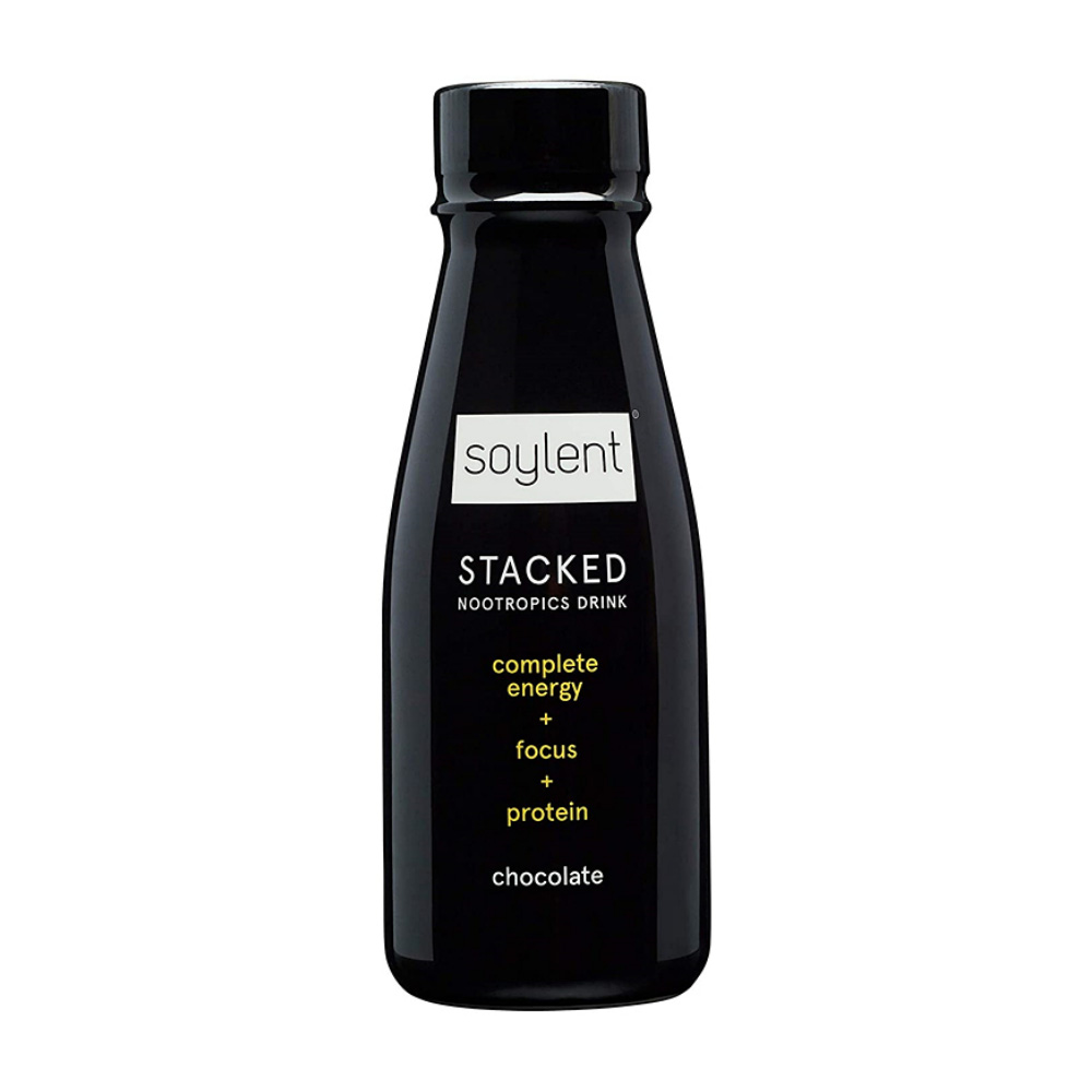 Soylent <b>소이렌트</b> 스택 초콜릿 컴플리트 에너지 드링크 11oz(330ml) 12개입 Stacked Chocolate Complete Energy Drink