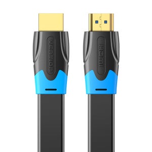 벤션 칼국수형 플랫 HDMI V2.0 모니터 케이블 AAK 1m, 1개