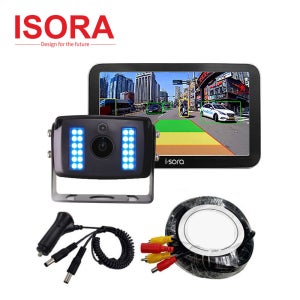 아이소라 화물차 후방카메라 AI-100W + AHD모니터 풀세트