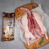 백숙용 통오리 (손질무게 2-2.2kg) 국내산 생 오리고기 오리백숙 오리탕 한방티백포함