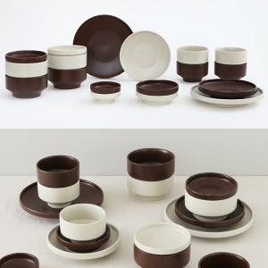 오트 4인 18P 도자기 그릇세트 집들이선물 접시선물세트