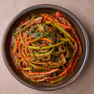 올드셰프 30년전통 김치명장 전라도식 막담근 수제 열무김치 1kg / 비빔국수 비빔밥