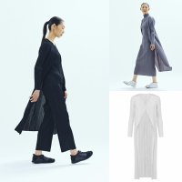 일본 플리츠플리즈 이세이미야케 PLEATS PLEASE ISSEY MIYAKE BASICS 롱가디건 PP55JA109