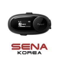 세나 파라니 M10, 모터사이클 보급형 블루투스5 헤드셋, PARANI-M10-P12