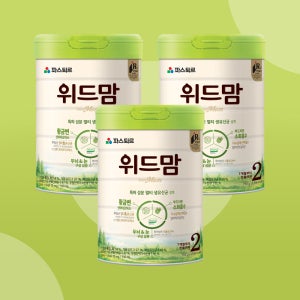파스퇴르 위드맘 2단계 (7개월 - 12개월까지) 750g, 3개