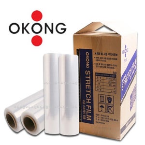 스트레치필름 공업용랩 산업용 파레트 적재용 수출포장랩 12mic 500mm 350M 4롤
