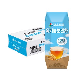 파스퇴르 유기농보리차 125ml, 24개