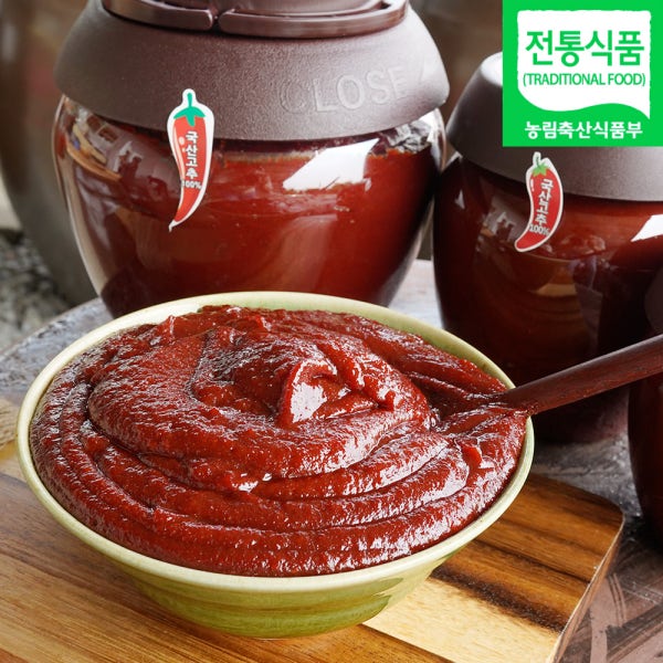 감로이슬 무방부제 국산 전통 명인 맛있는 찹쌀 재래식 고추장