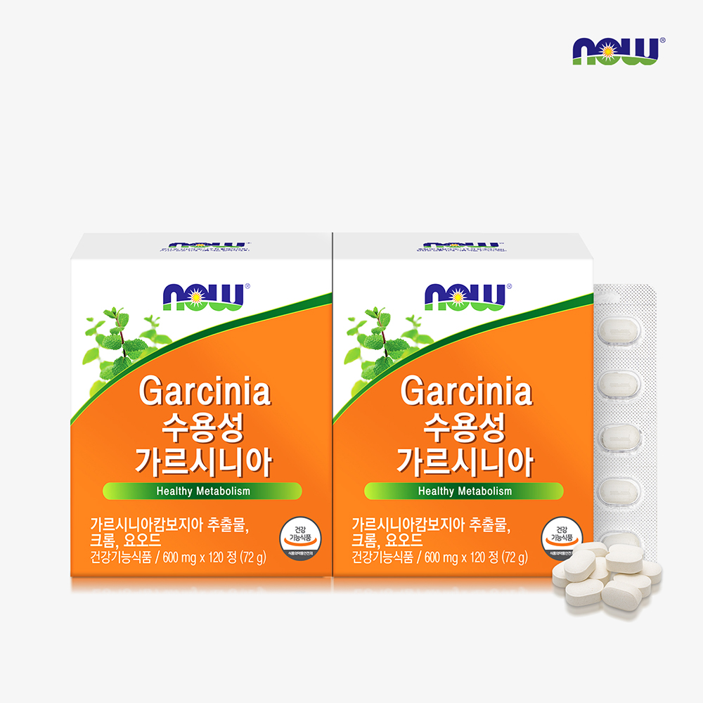 <b>나우푸드</b> 수용성 가르시니아 120정 2박스 2개월분