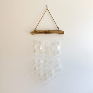DIY 스틱형 썬캐쳐 화이트 자개 모빌 만들기 방꾸미기 키트 2종 (동영상제공)