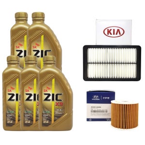 셀토스(SP2) 1.6디젤 지크X9 FS(5L)엔진오일 2U000-Q5000