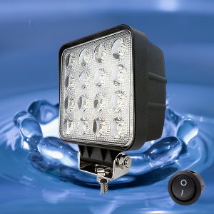 SB 오토바이 자동차 862 12V24V겸용 IP67 LED써치라이트 48W 보조등 안개등