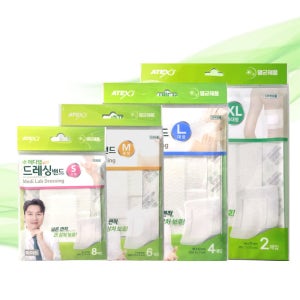 아텍스 메디랩 드레싱 멸균밴드(S/M/L)선택 10개/드레싱밴드