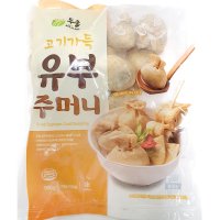 두솔 고기가득 유부주머니 500g