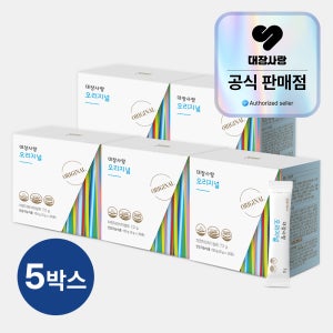 대장사랑 오리지널 차전자피 식이섬유 30포, 5개