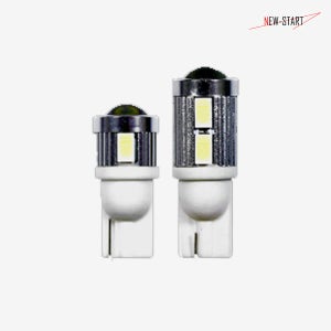 SB 12V-24V T10 오토바이 자동차 하이파워 무극성 미등 실내등 LED전구 SD