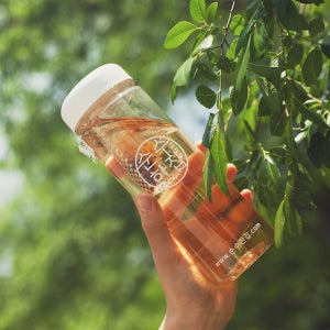 순수한집 트라이탄 패트 티백망 보틀 휴대용 물병 물통 500ml