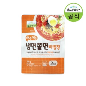 칠갑농산 냉면 쫄면 비빔장 150g