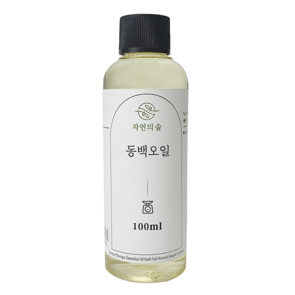 [자연의숲] 동백오일 100ml 순수 100% 동백기름