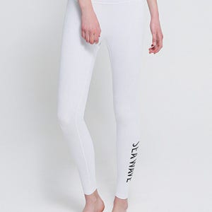 [씨웨이브] 우먼 베이직 레깅스 (화이트)