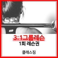 [클래스짐][서울][서초구] 3:1 그룹레슨 1회권