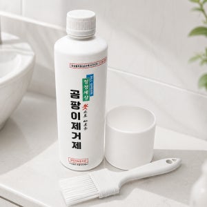 청정세상 바르는 곰팡이 제거제 방지 벽지 실리콘 욕실 베란다 500g, 1개