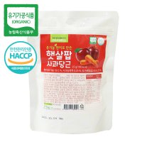 [10+5] 오가웰 유기농 현미 쌀과자 아기과자 햇살팝 떡뻥 / 사과당근 25g 1봉
