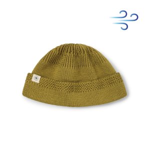 라모랭 LC Stickcap Summer Edition Mustard 숏비니 와치캡