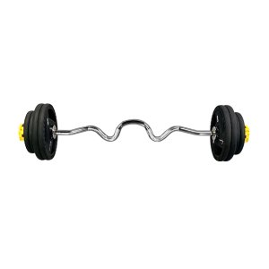 중량 슈퍼컬바세트 이지바 우레탄 중량원판 바벨컬 40kg 세트