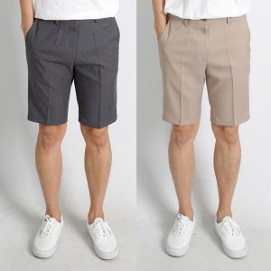 남자 정장 반바지 여름 4부 38인치 빅사이즈 슬랙스