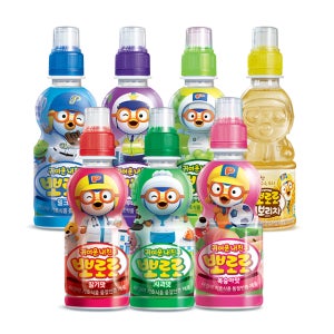 뽀로로 음료수 딸기 235ml 외 8종 어린이 음료